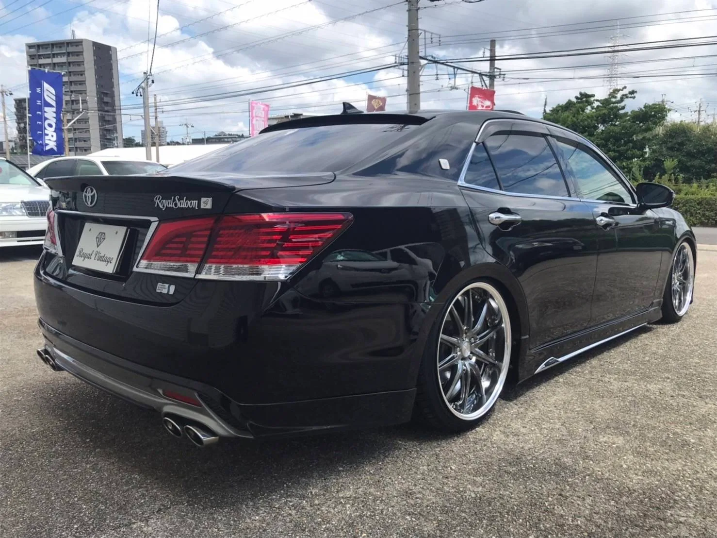Work Lanvec LS10 on Toyota Crown S200, photo 7