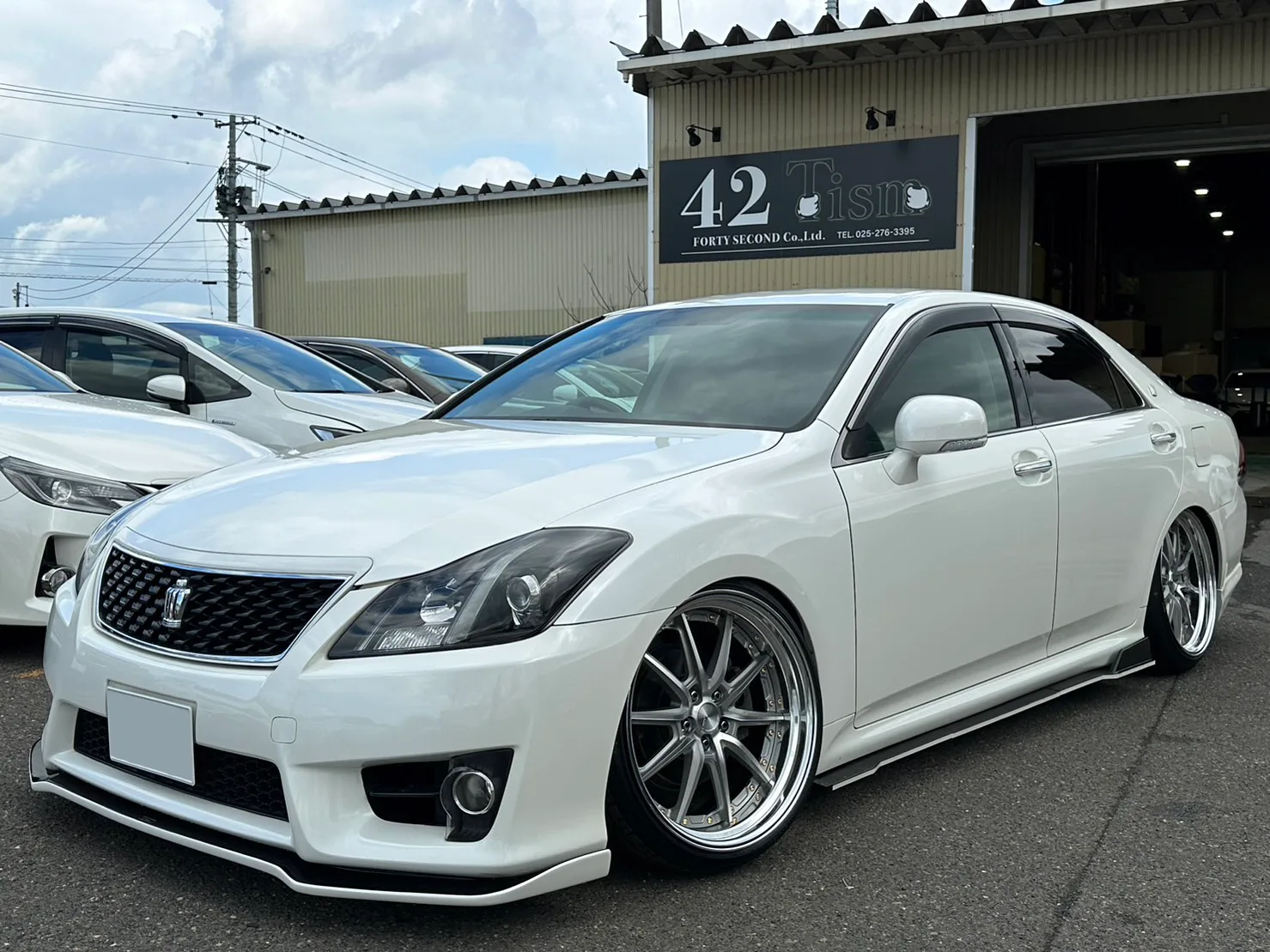 Work Lanvec LS10 on Toyota Crown S200, photo 4