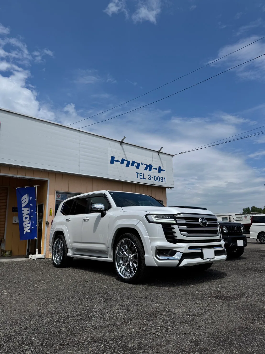 Work LS Vajra Suv on Toyota Land Cruiser J300, photo 8