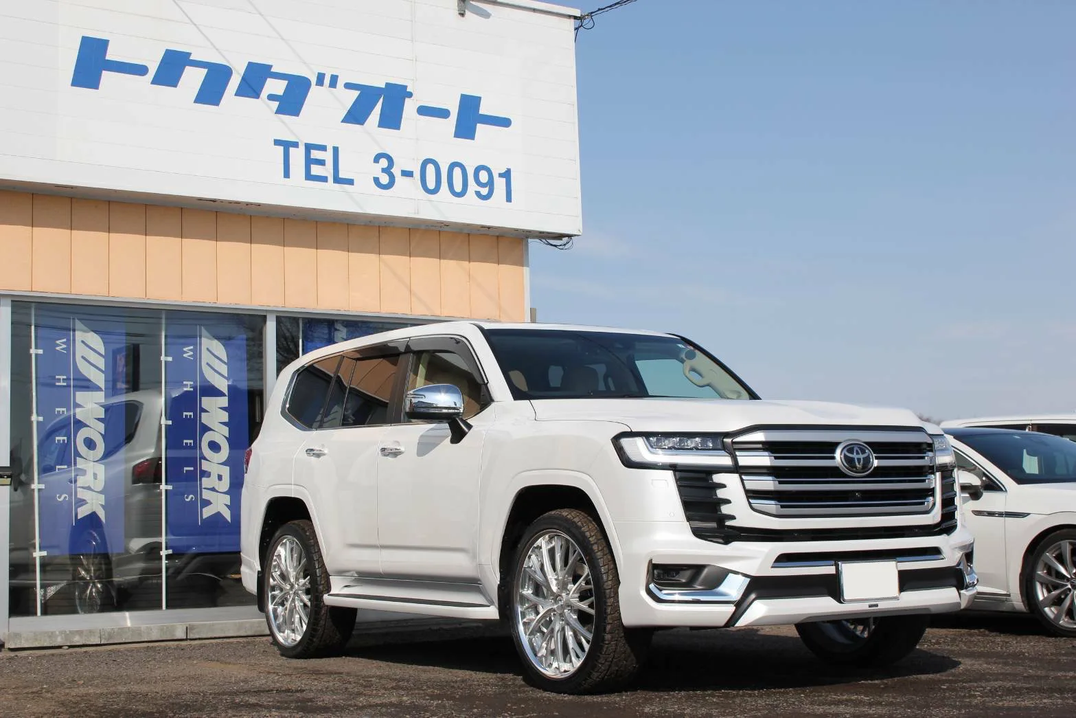 Work LS Vajra Suv on Toyota Land Cruiser J300, photo 3