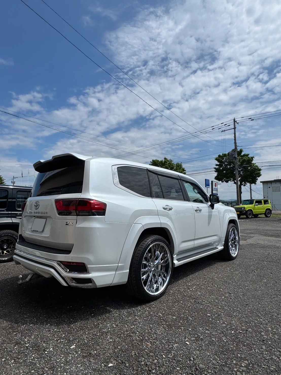 Work LS Vajra Suv on Toyota Land Cruiser J300, photo 10