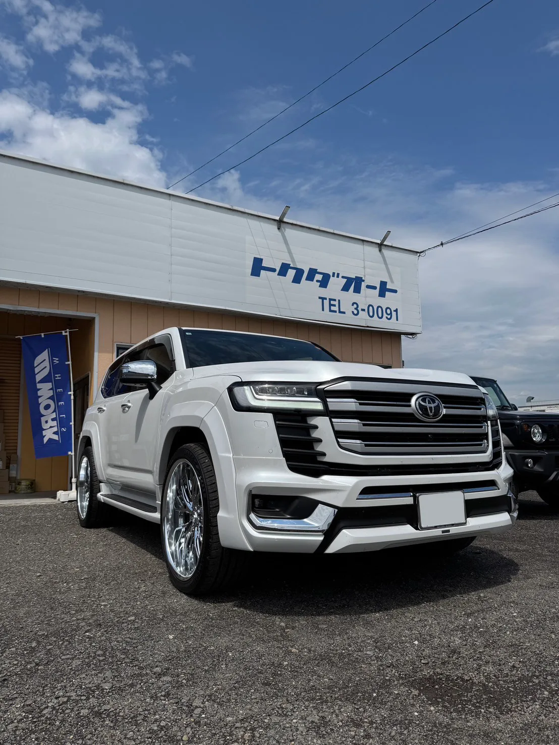 Work LS Vajra Suv on Toyota Land Cruiser J300, photo 11