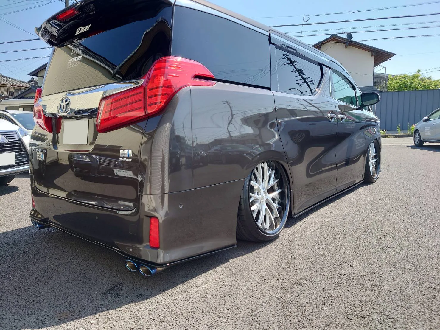 Work LS Vajra on Toyota Vellfire AH30, photo 6