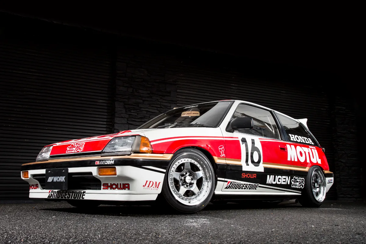 Work Meister CR01 on Honda Civic 3rd gen (AH/AT)