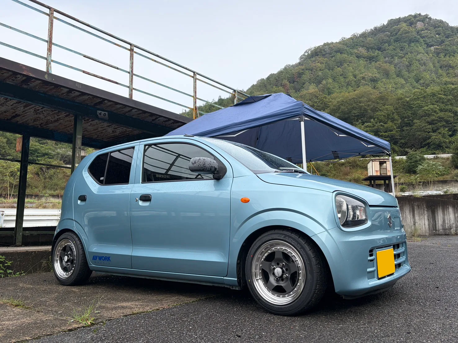 Work Meister CR01 on Suzuki Alto K10 (global)