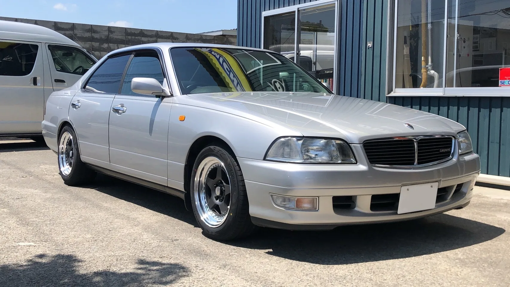 Work Meister CR01 on Nissan Leopard Y33, photo 2