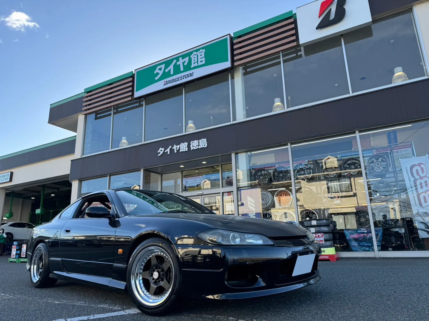 Work Meister CR01 on Nissan Silvia S13, photo 2