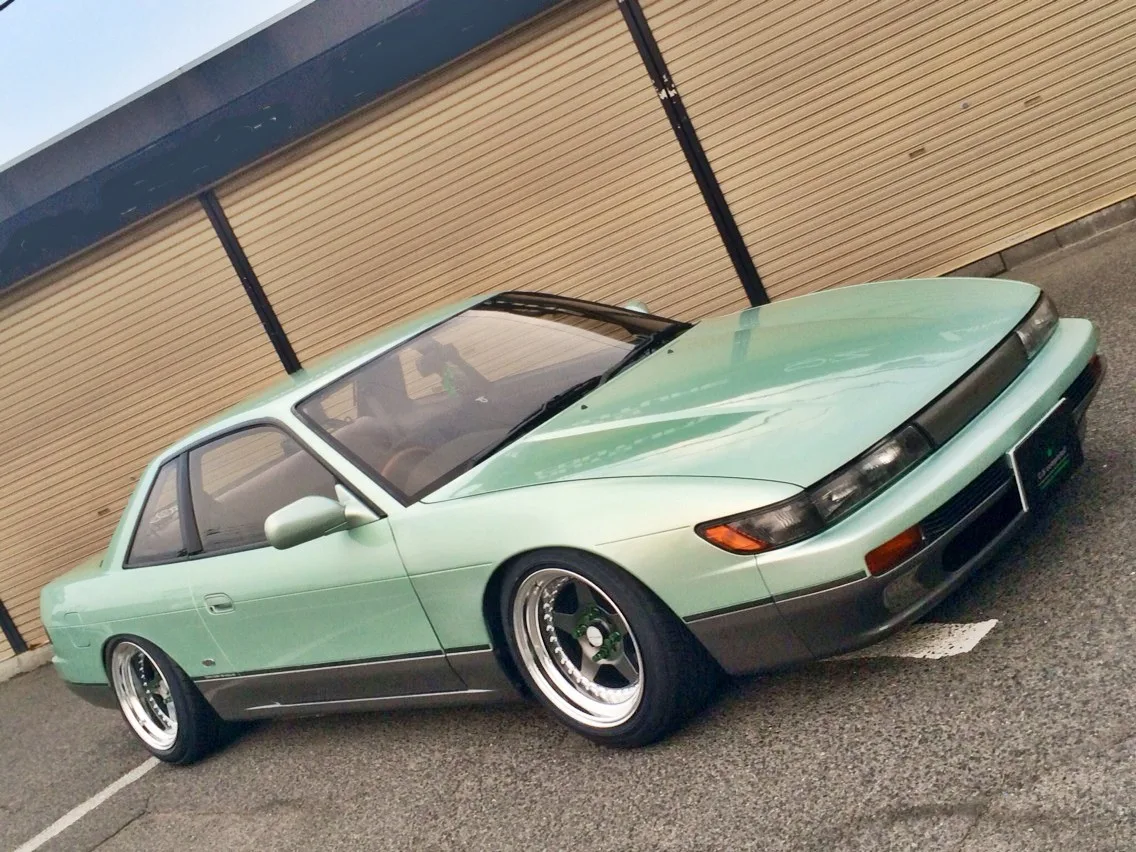 Work Meister CR01 on Nissan Silvia S13