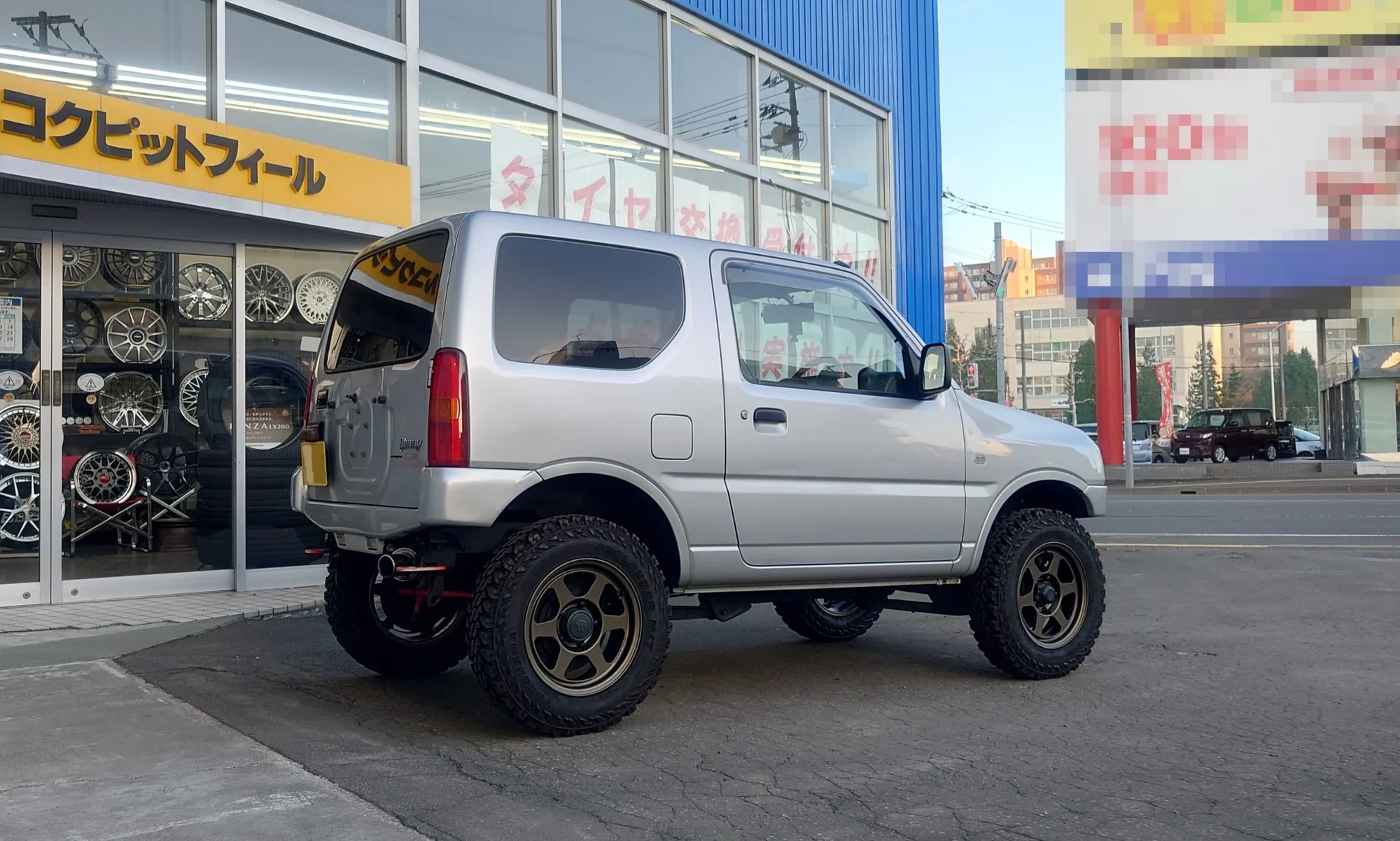 Work Meister L1 1PIECE Suv on Suzuki Jimny 4th gen (JB64/JB74), photo 6