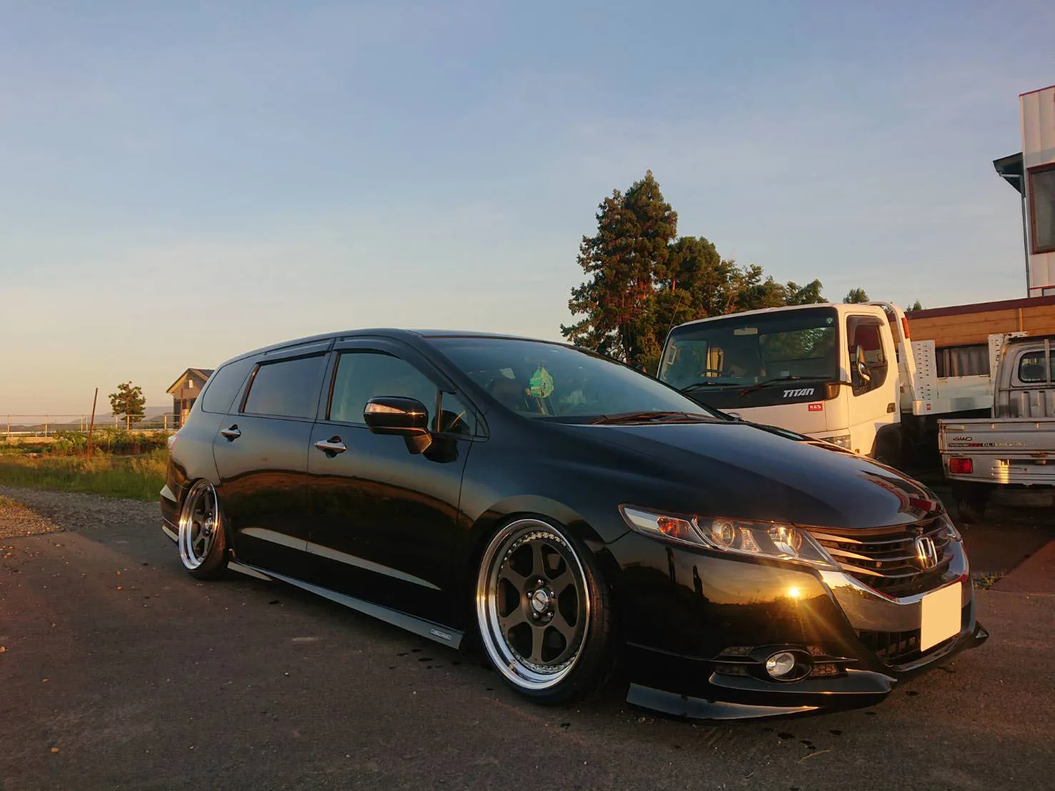 Work Meister L1 3P on Honda Odyssey 3rd/4th gen (RB)