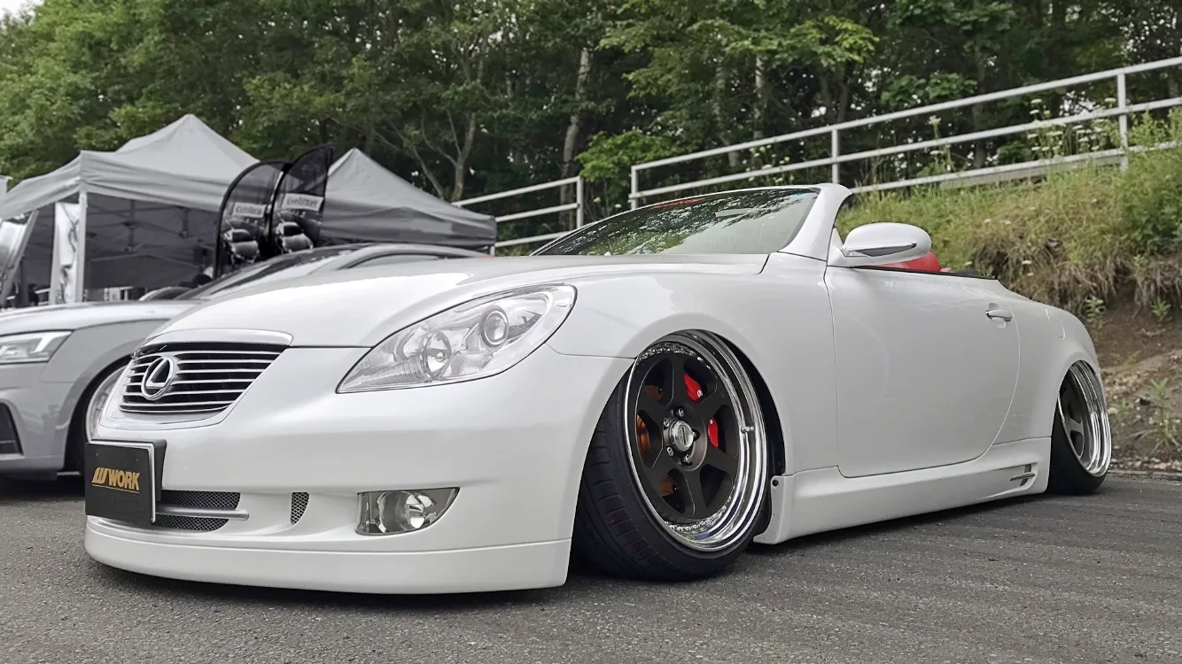 Work Meister L1 3P on Toyota Soarer Z40