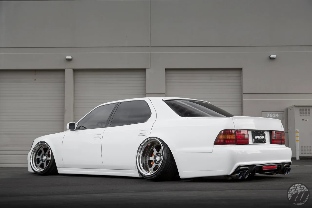 Work Meister L1 3P on Lexus LS XF20