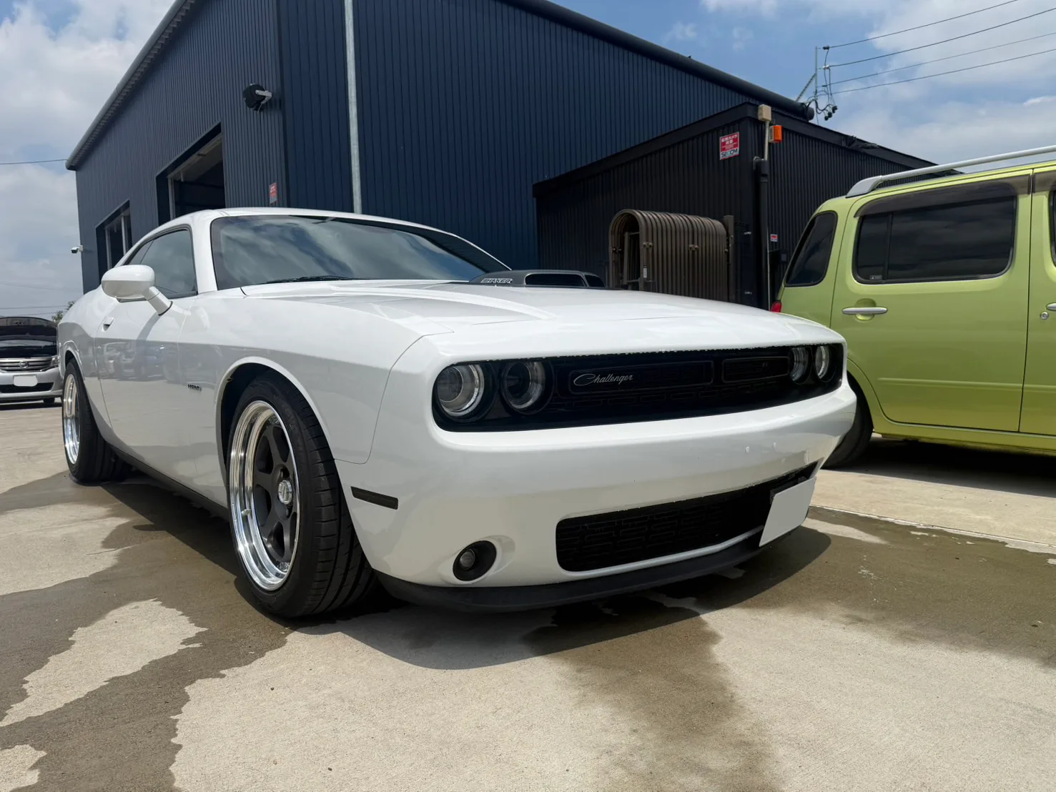 Work Meister L1 3P on Dodge Challenger LC (3rd gen)