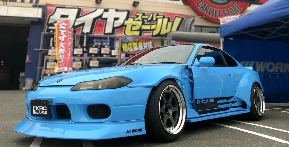 Work Meister L1 3P on Nissan Silvia S15, photo 4