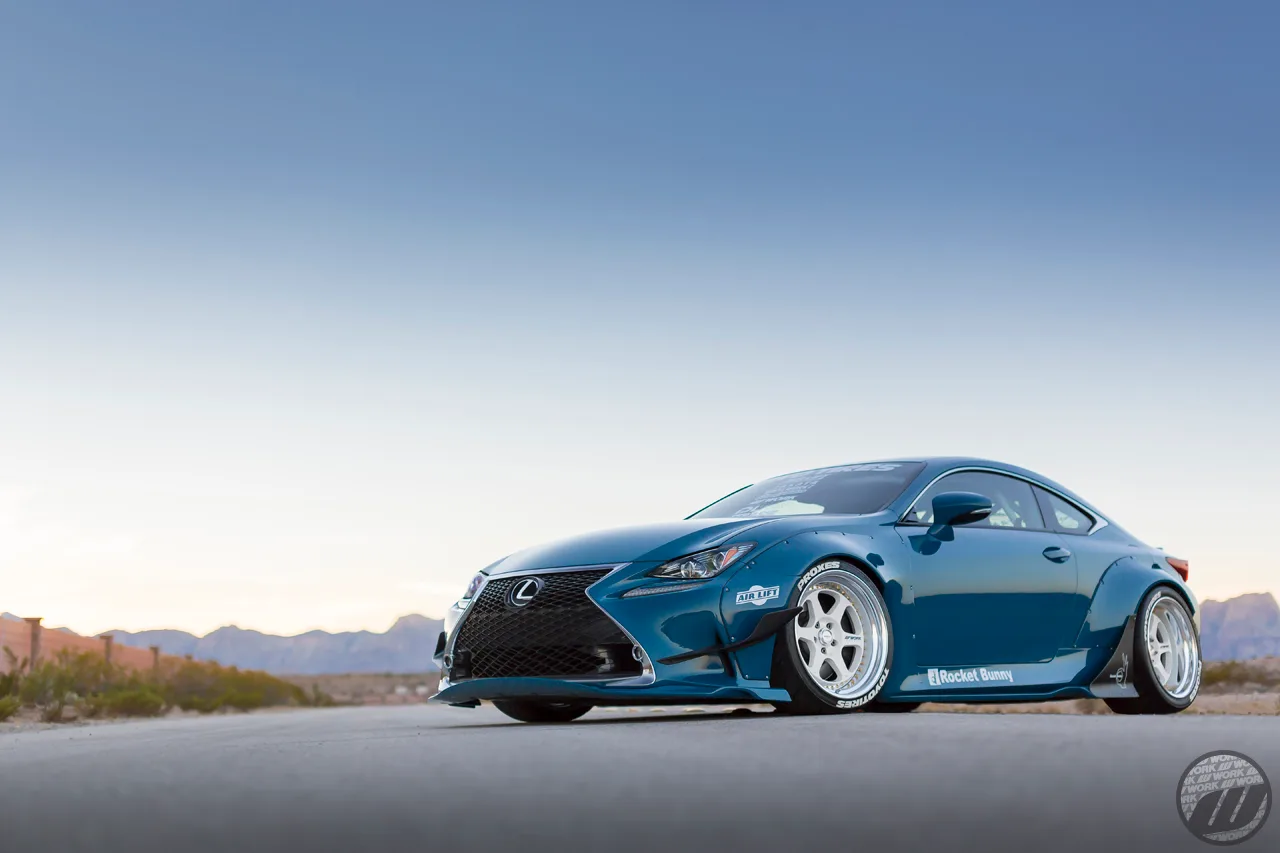Work Meister L1 on Lexus RC XC10