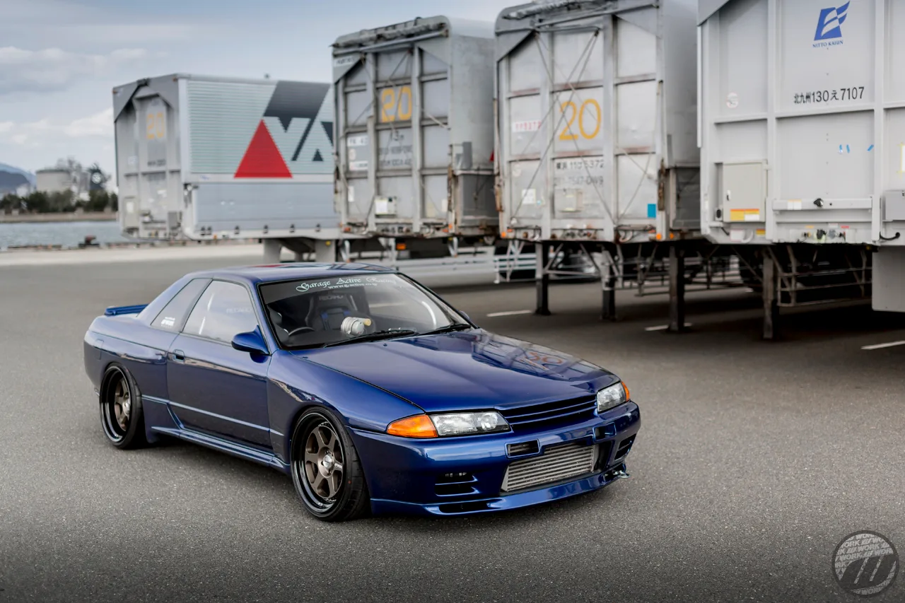 Work Meister L1 on Nissan Skyline GT-R R32, photo 2