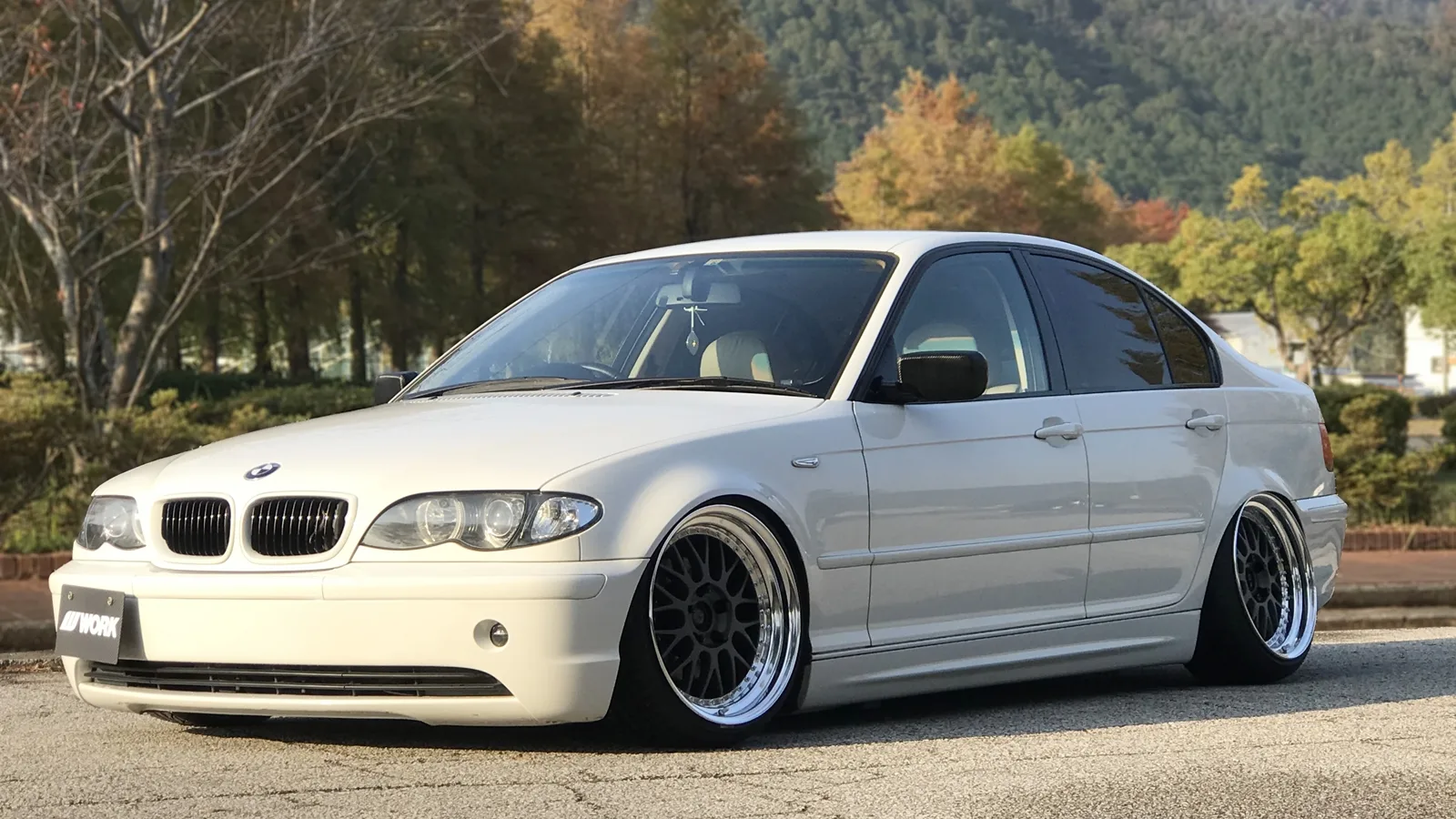 Work Meister M1 3P on BMW 3 Series E46.1