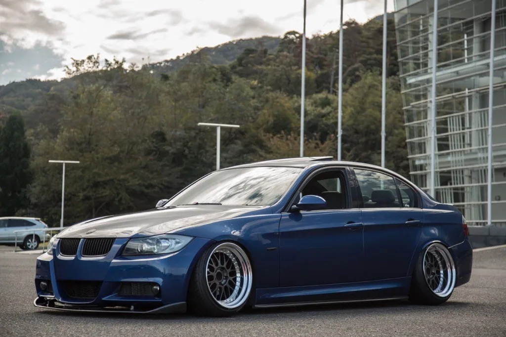 Work Meister M1 3P on BMW 3 Series E90.1
