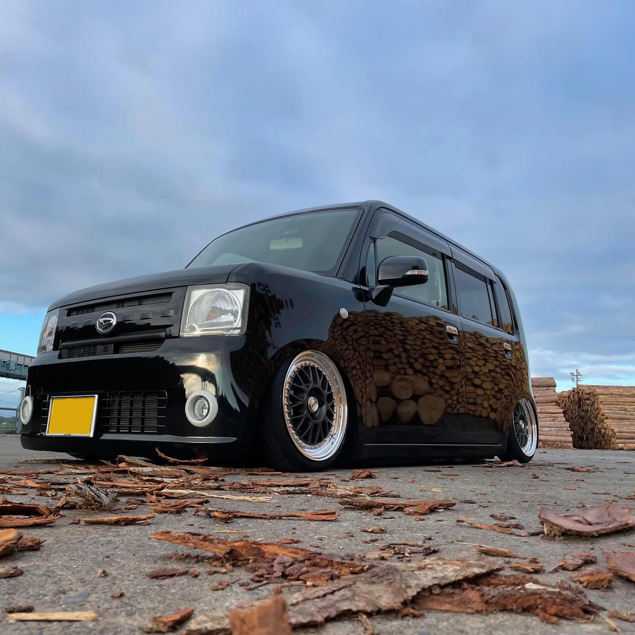 Work Meister M1 3P on Daihatsu Move LA150 (2014-2023), photo 6