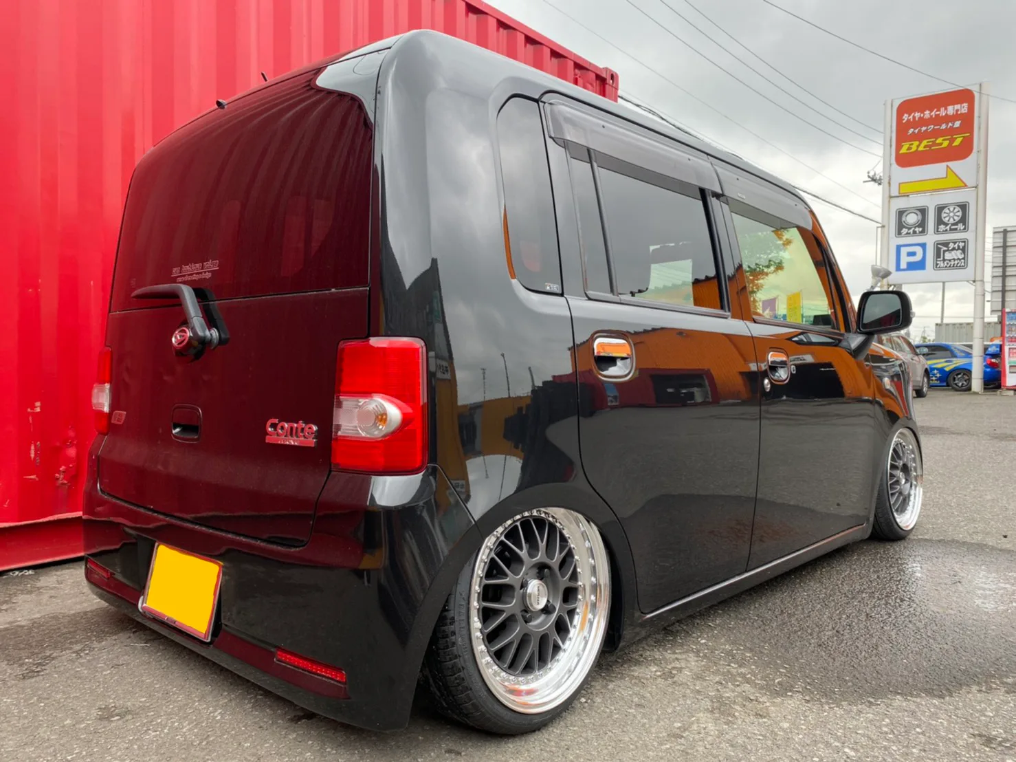 Work Meister M1 3P on Daihatsu Move LA150 (2014-2023), photo 3
