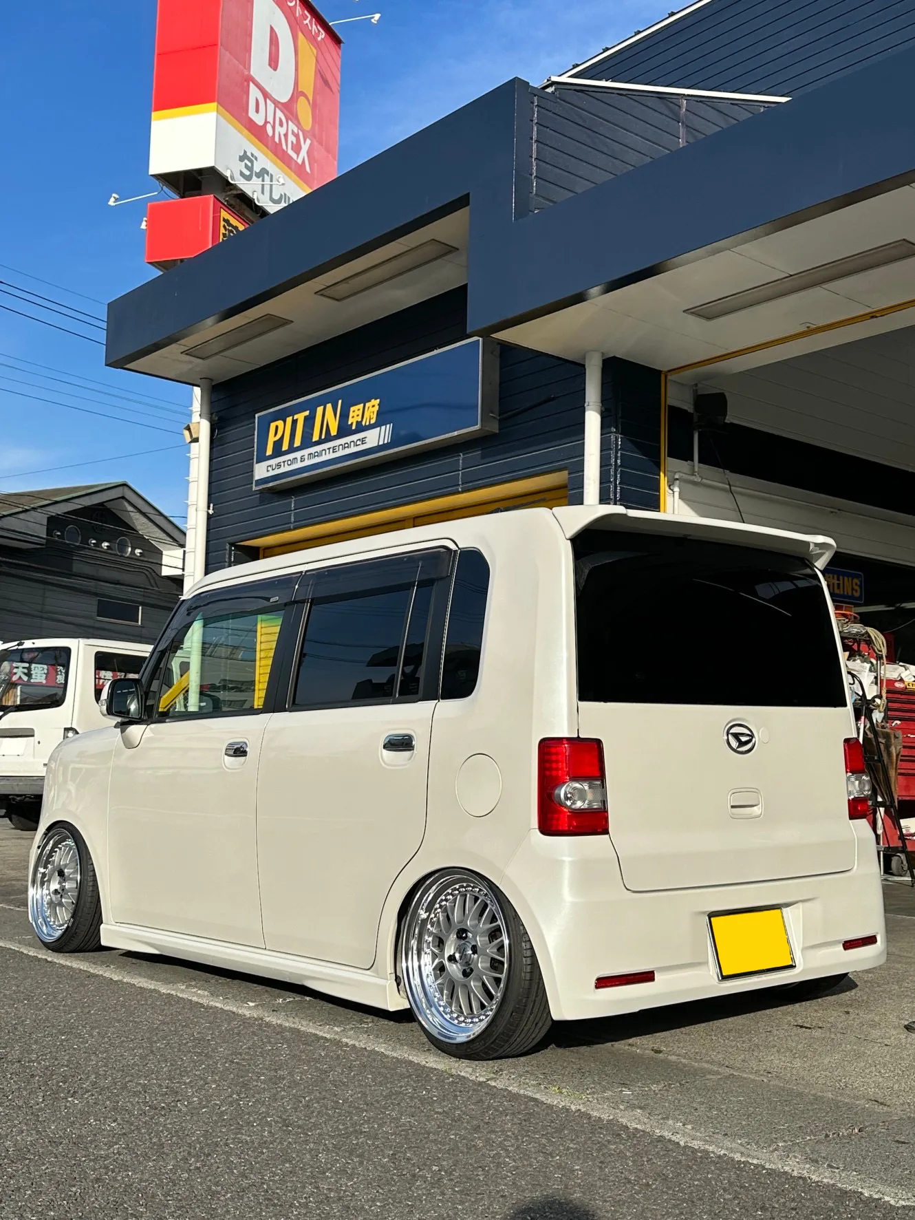 Work Meister M1 3P on Daihatsu Move LA150 (2014-2023), photo 4