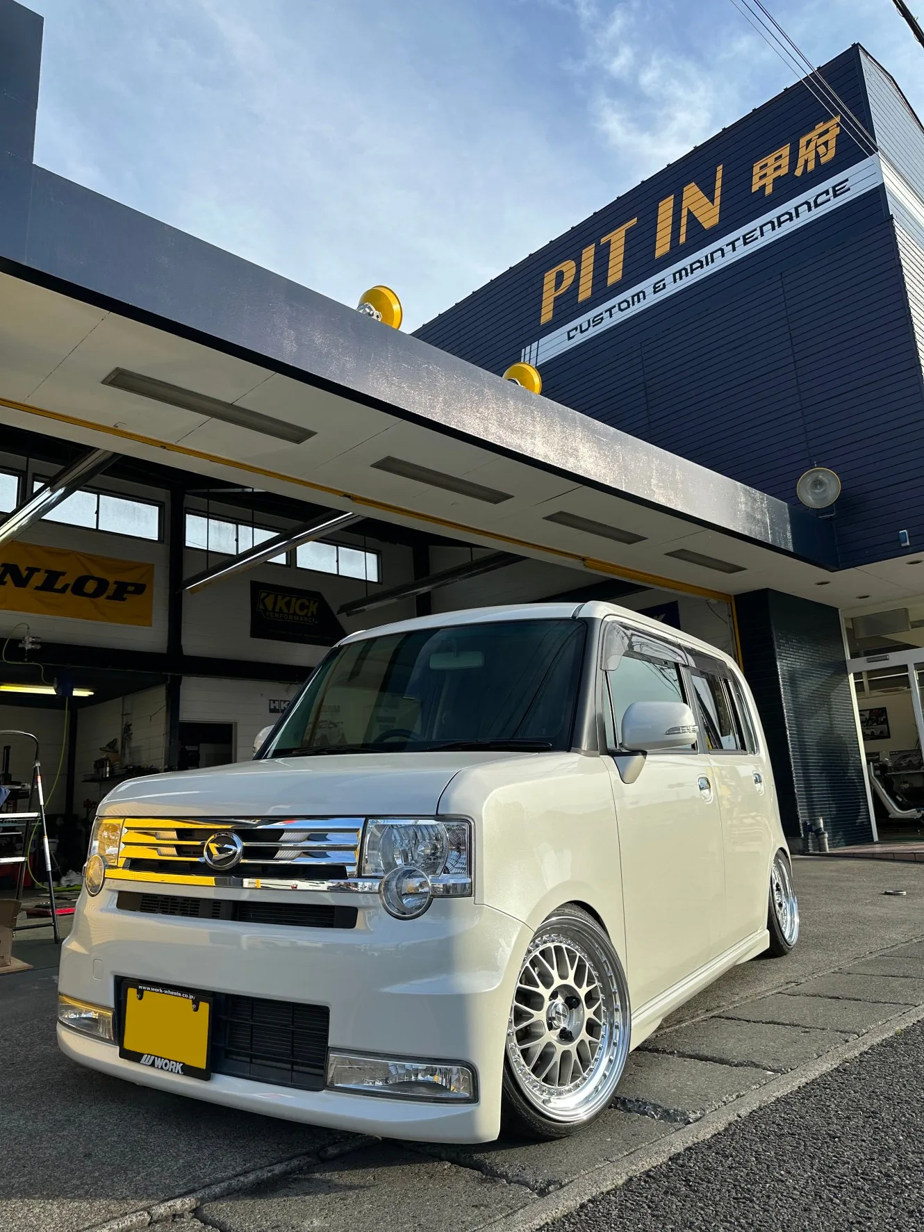 Work Meister M1 3P on Daihatsu Move LA150 (2014-2023), photo 5