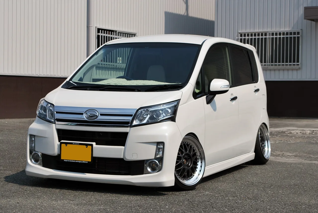 Work Meister M1 3P on Daihatsu Move LA150 (2014-2023)