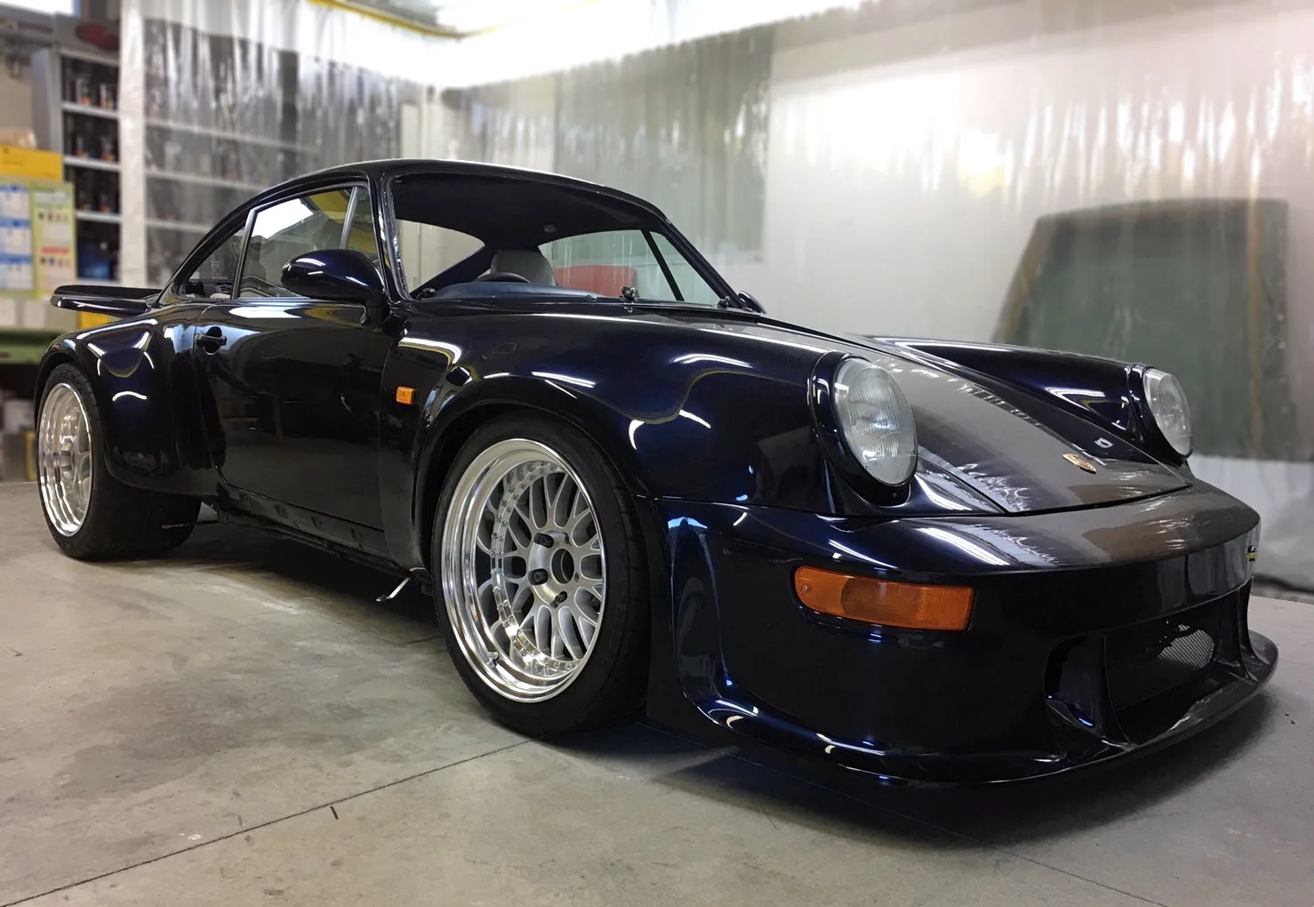 Work Meister M1 3P on Porsche 911 G-series