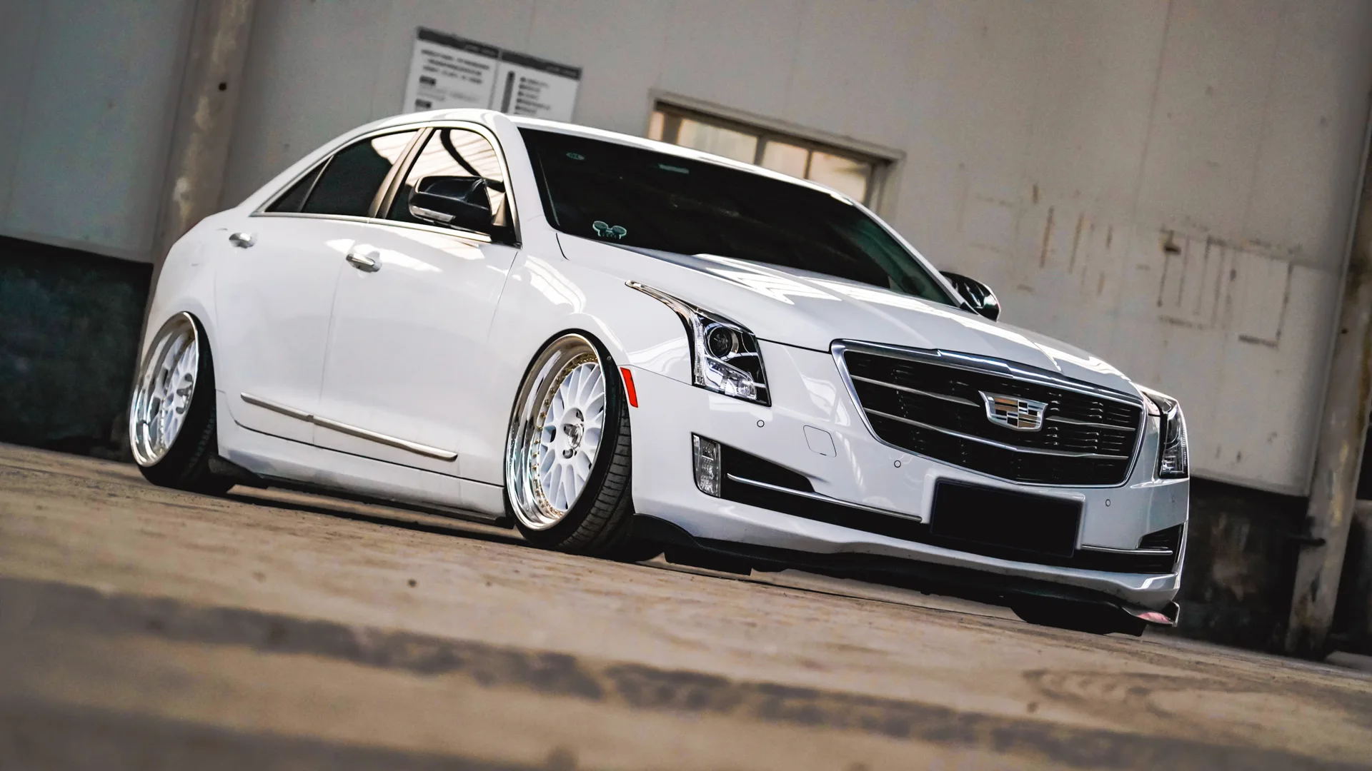Work Meister M1 3P on Cadillac ATS 1st gen