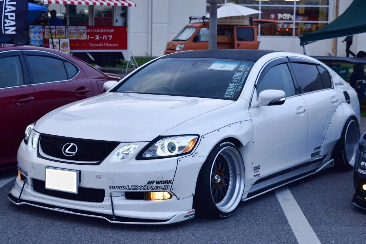 Work Meister M1 3P on Lexus GS L10