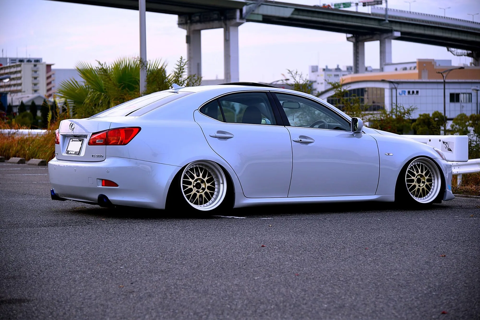 Work Meister M1 3P on Lexus IS XE20
