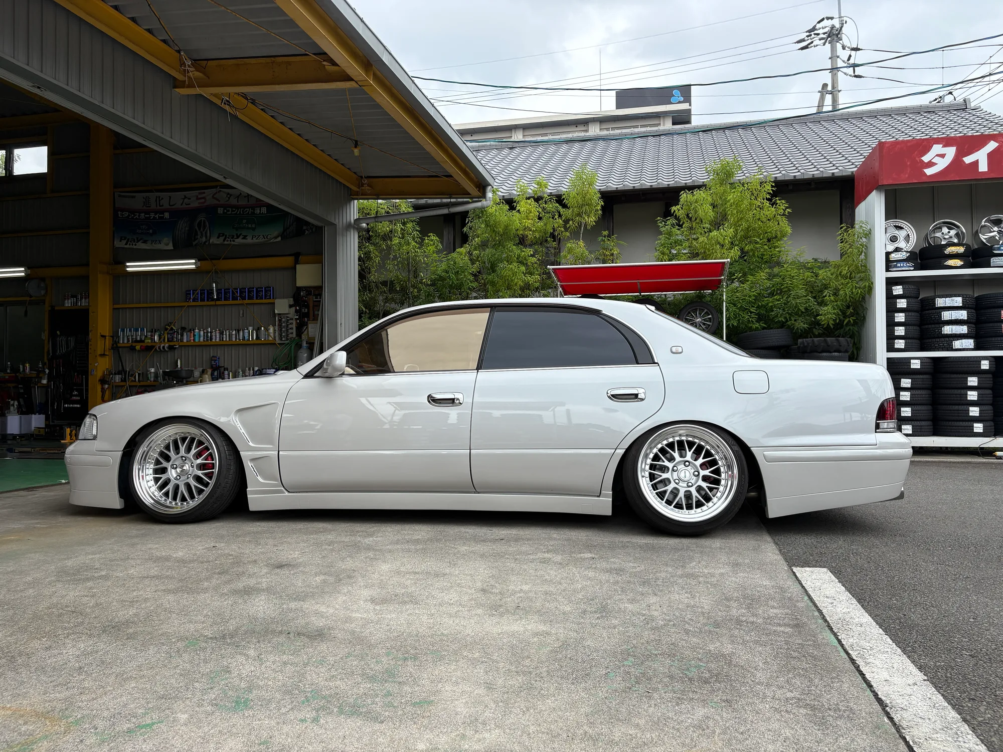 Work Meister M1 3P on Toyota Crown Majesta S150, photo 3