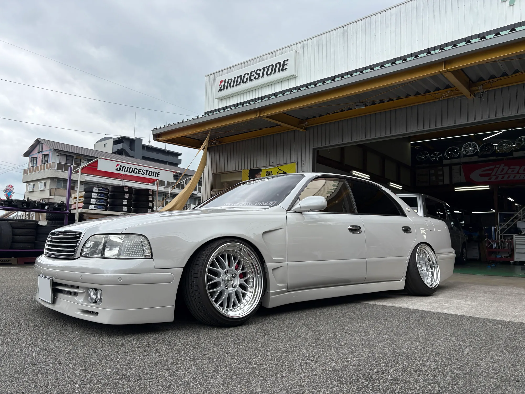 Work Meister M1 3P on Toyota Crown Majesta S150, photo 2