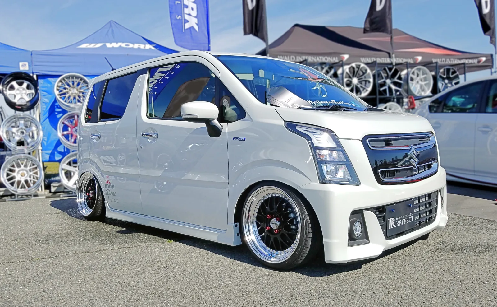Work Meister M1 3P on Suzuki Wagon R 3rd gen (MH21/MH22), photo 2