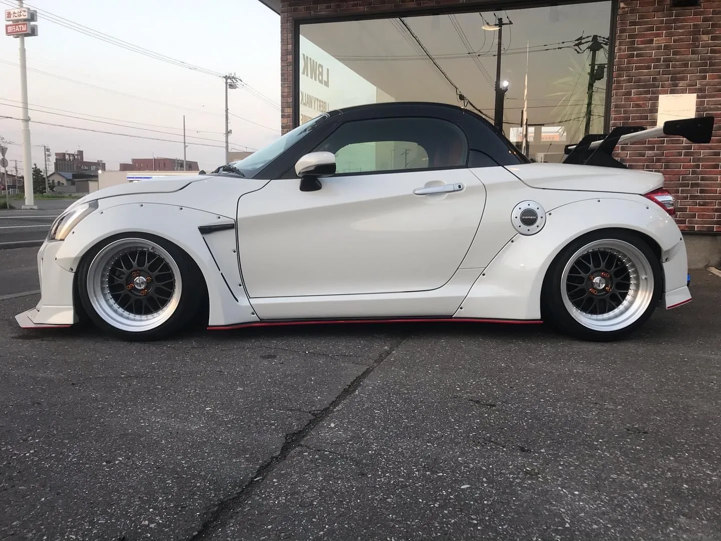 Work Meister M1 3P on Daihatsu Copen L880K (2002-2012), photo 2