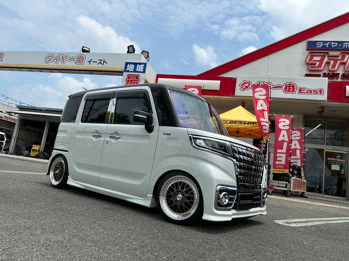 Work Meister M1 3P on Suzuki Spacia 2nd gen (MK53S), photo 3