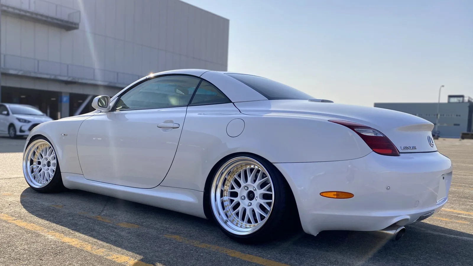 Work Meister M1 3P on Lexus SC Z40