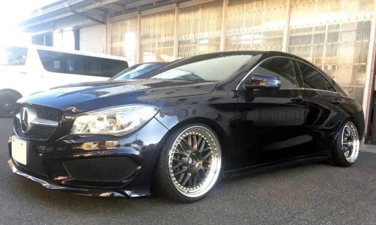 Work Meister M1 3P on Mercedes-Benz CLA C117.1