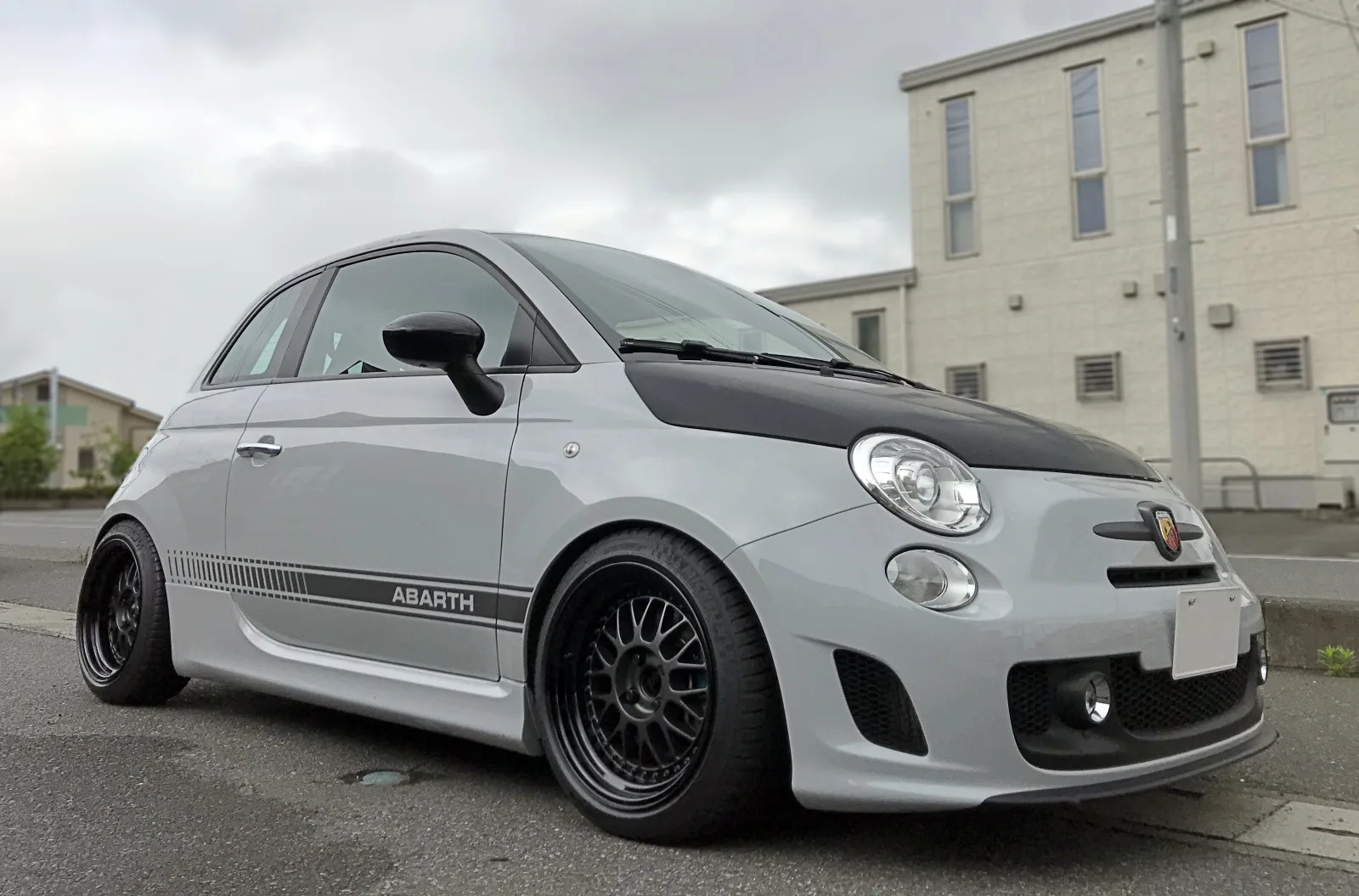 Work Meister M1 3P on Fiat 500 (2007-present)