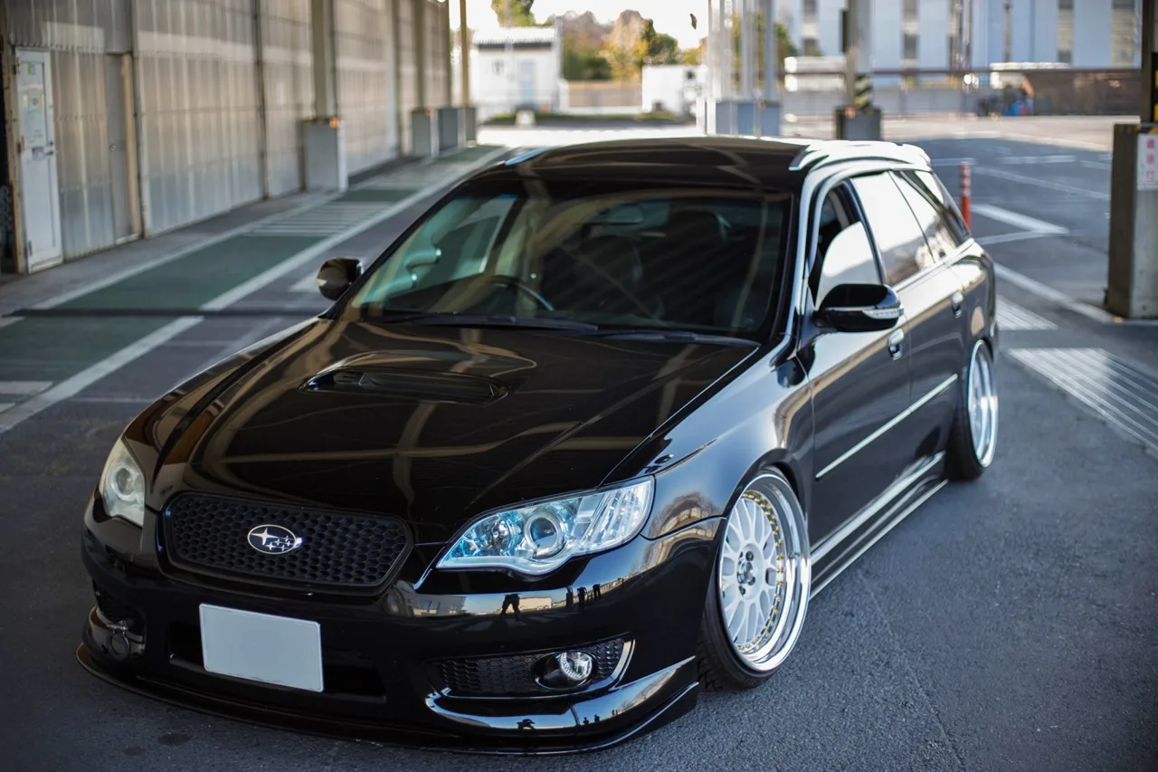 Work Meister M1 3P on Subaru Legacy BL/BP.1