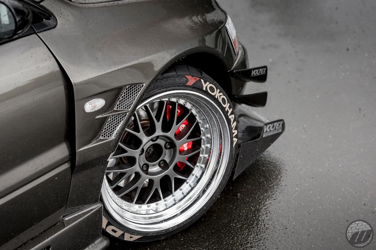 Work Meister M1 3P on Mitsubishi Lancer Evolution CT9A, photo 7