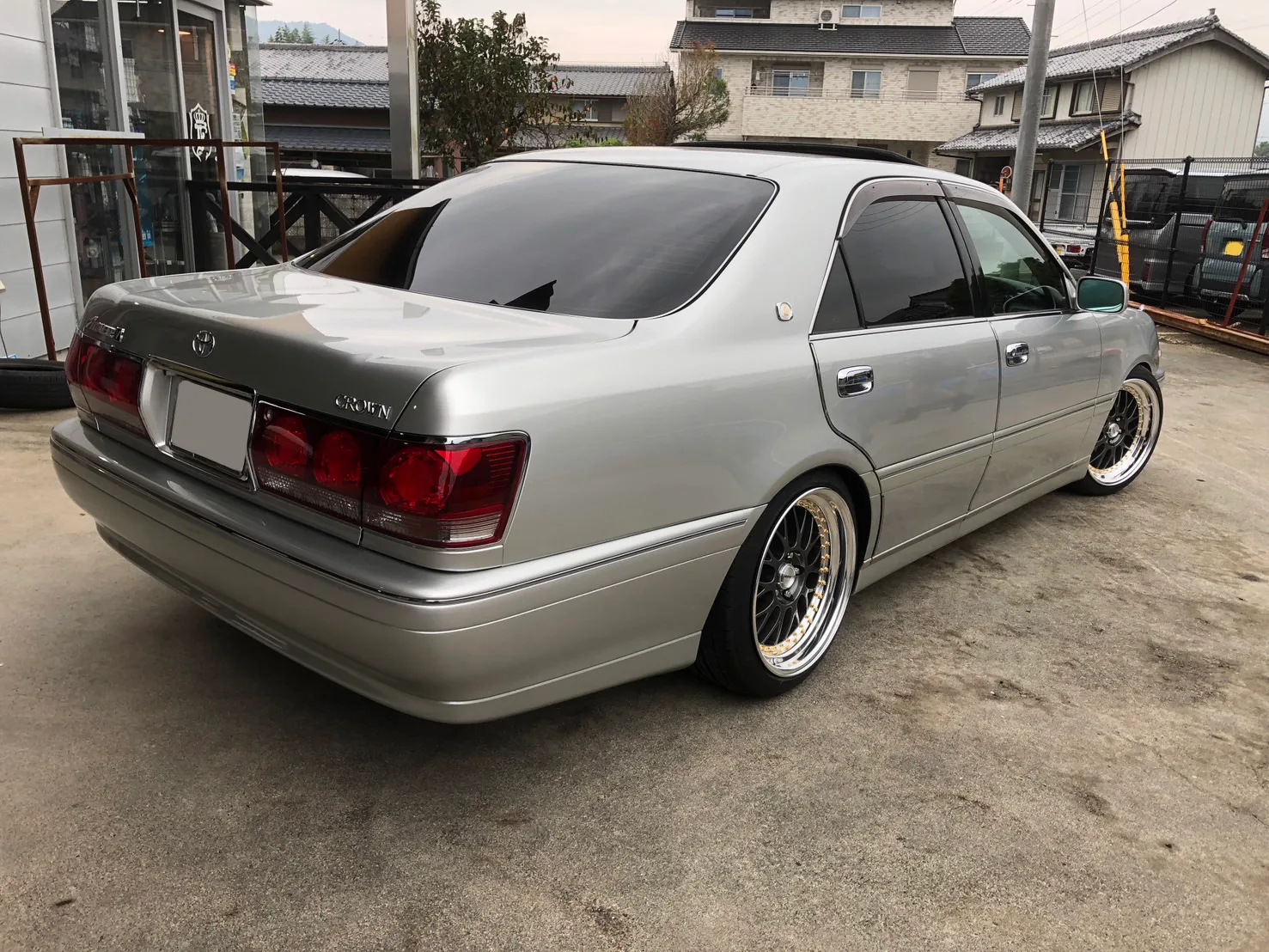 Work Meister M1 3P on Toyota Crown S180, photo 4
