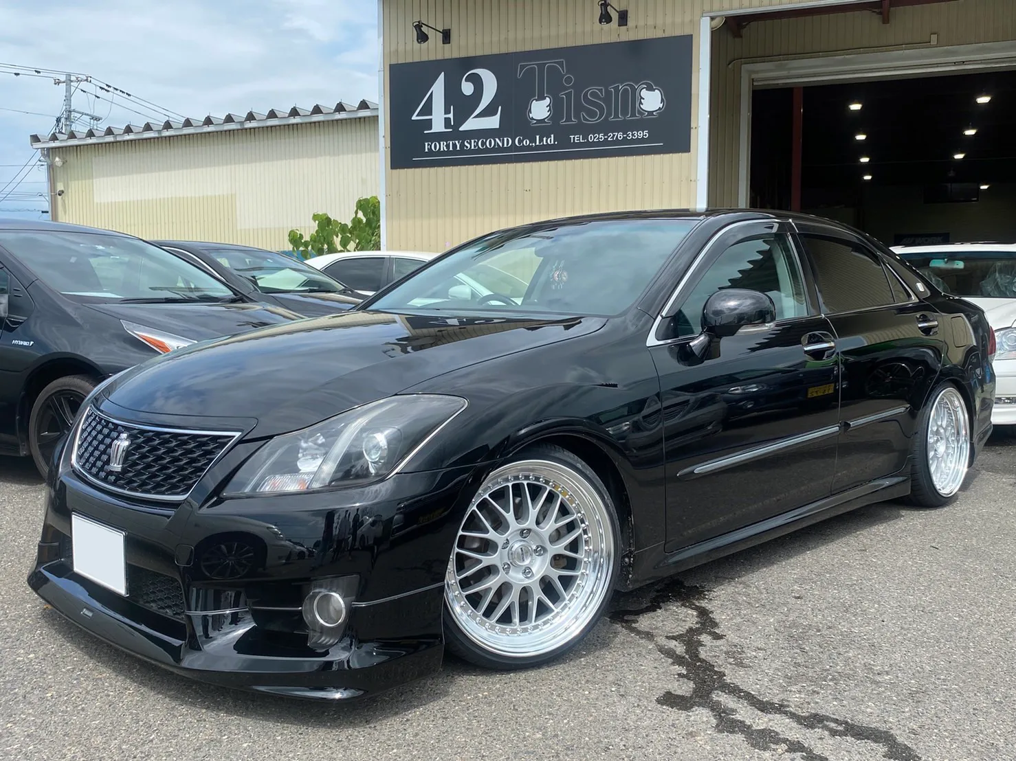 Work Meister M1 3P on Toyota Crown S180, photo 2