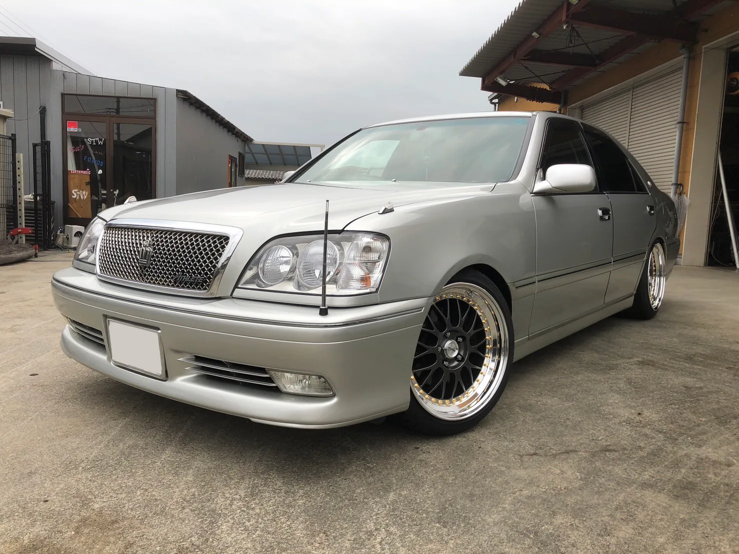 Work Meister M1 3P on Toyota Crown S180, photo 3