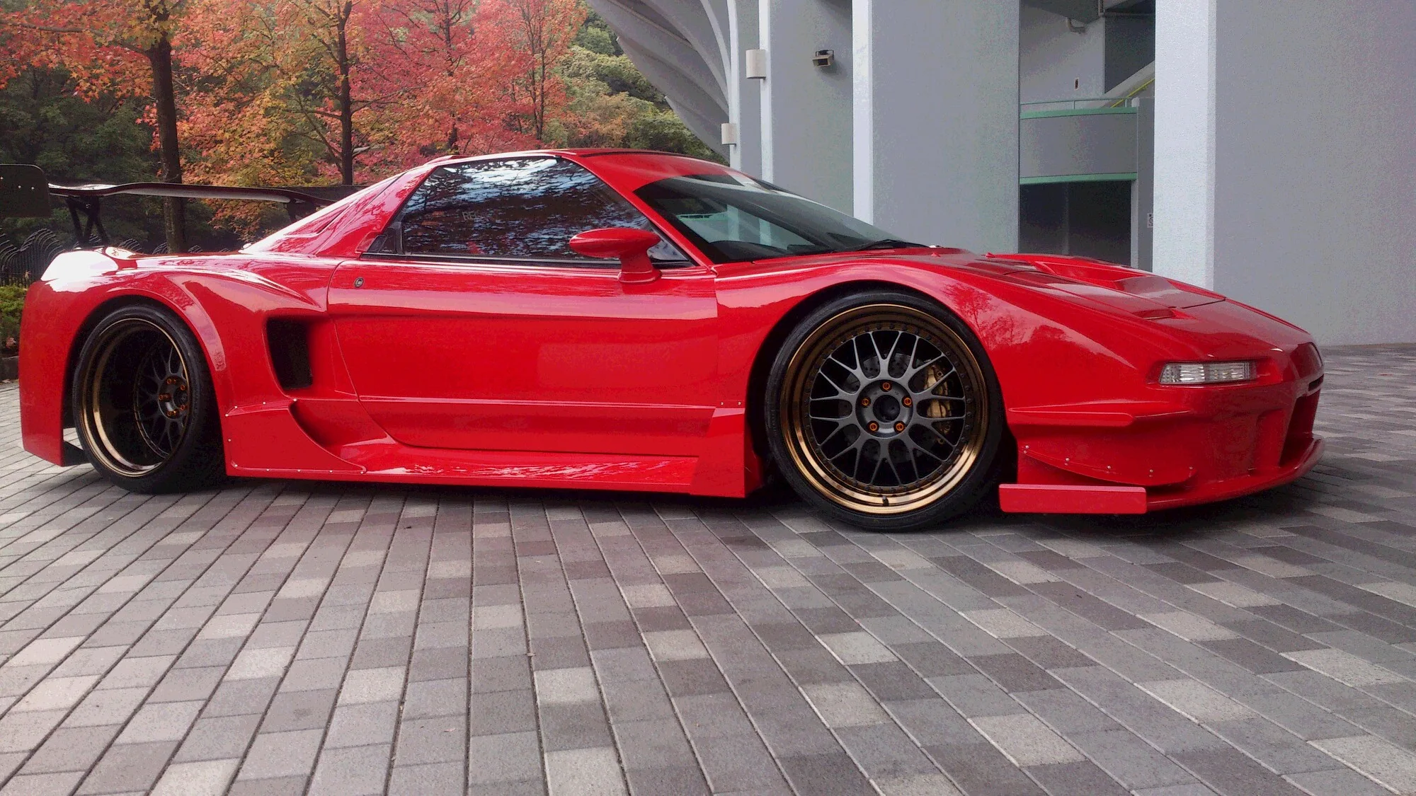Work Meister M1 3P on Honda NSX 1st gen (NA1/NA2).1