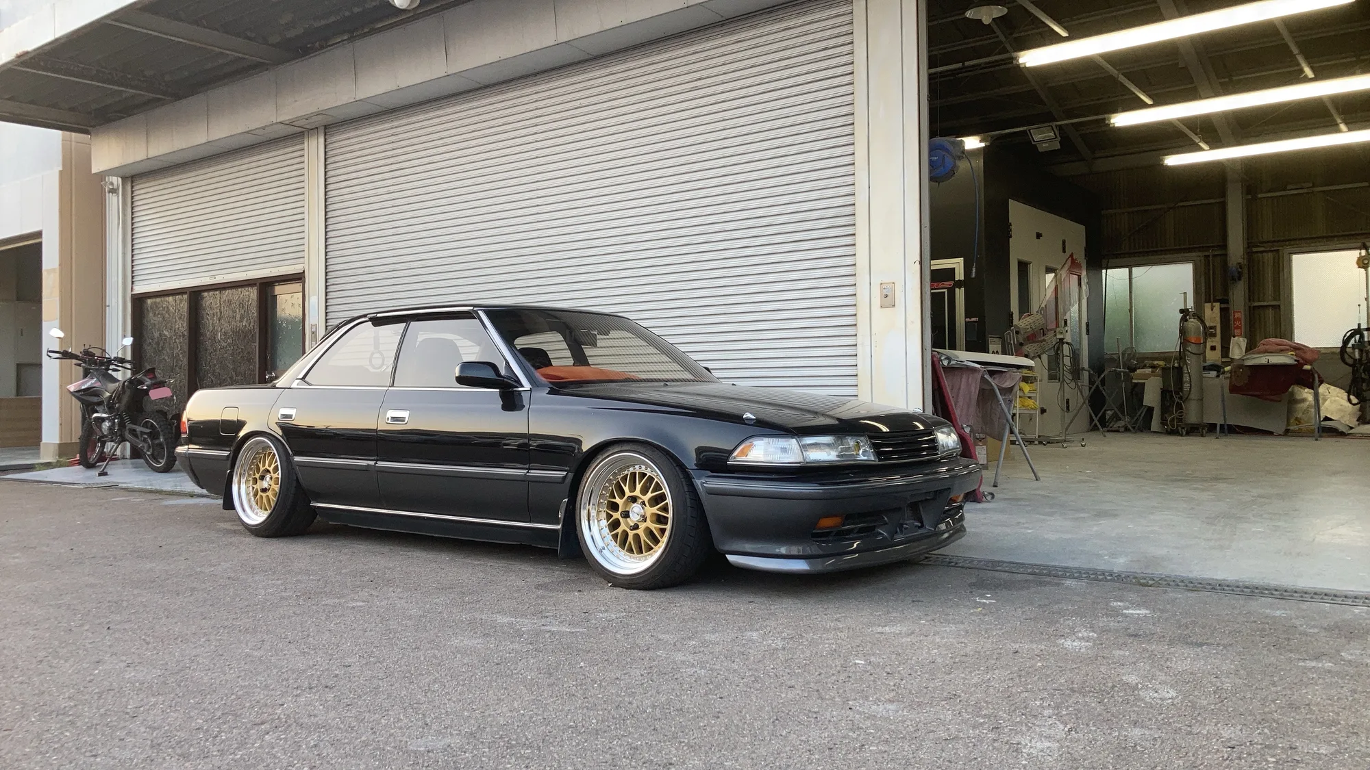 Work Meister M1 3PIECE on Toyota Mark II X80