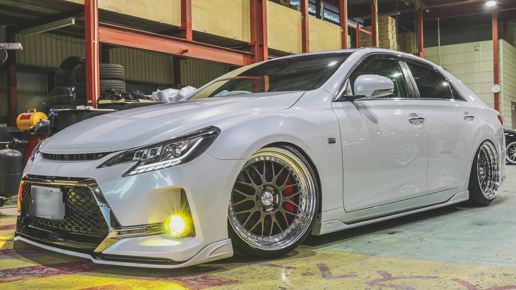 Work Meister M1 3PIECE on Toyota Mark X X130