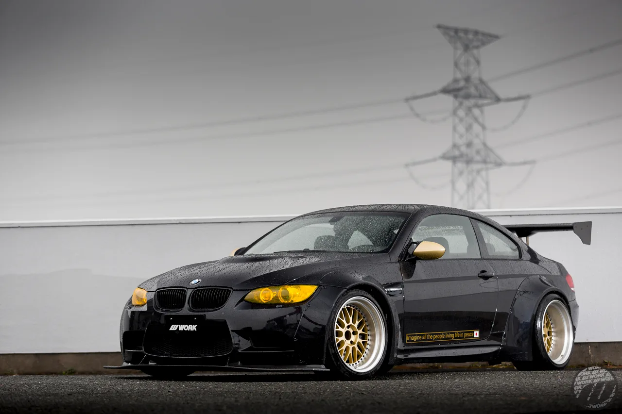Work Meister M1 on BMW M3 E92.1, photo 2