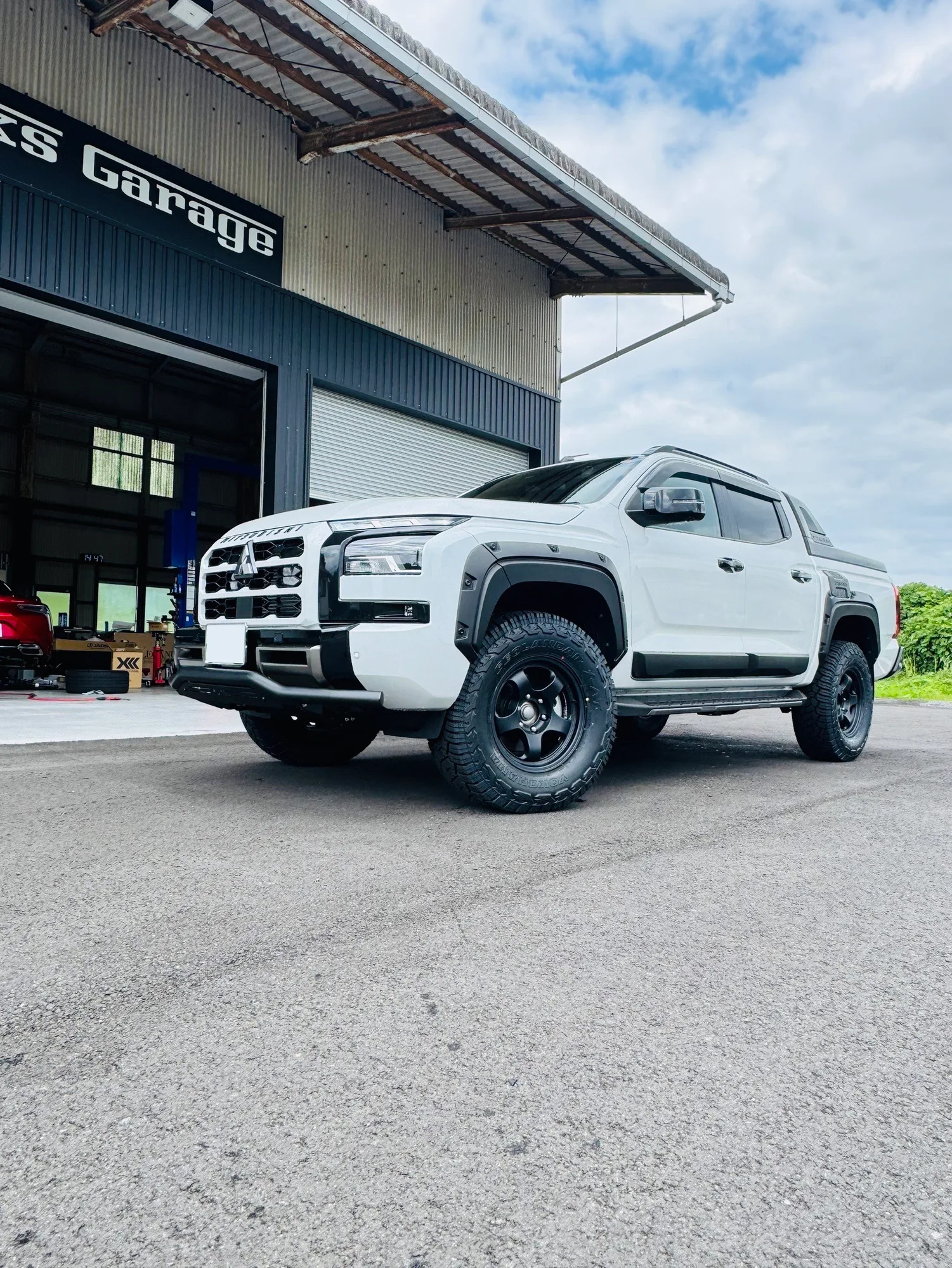 Work Meister S1 1PIECE Suv on Mitsubishi Triton 6th gen