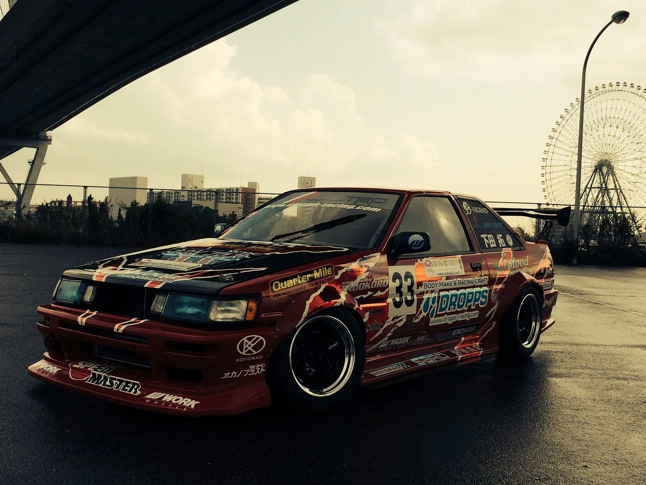 Work MEISTER S1 2p on Toyota AE86.1
